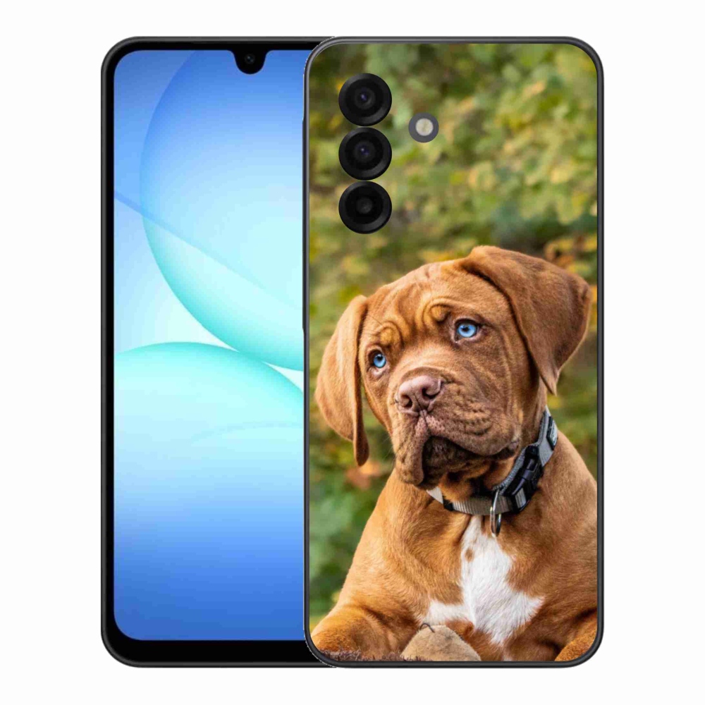 Gél borítás mmCase Samsung Galaxy A17 4G/5G - kölyökkutyakékhez