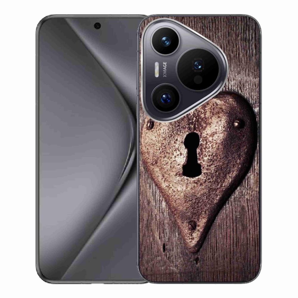 Gél borítás mmCase a Huawei Pura 70 Pro készülékhez - szív alakú zár