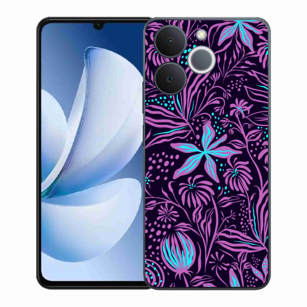 Zselés borítás mmCase a Realme Note 70T készülékhez - virágok 2