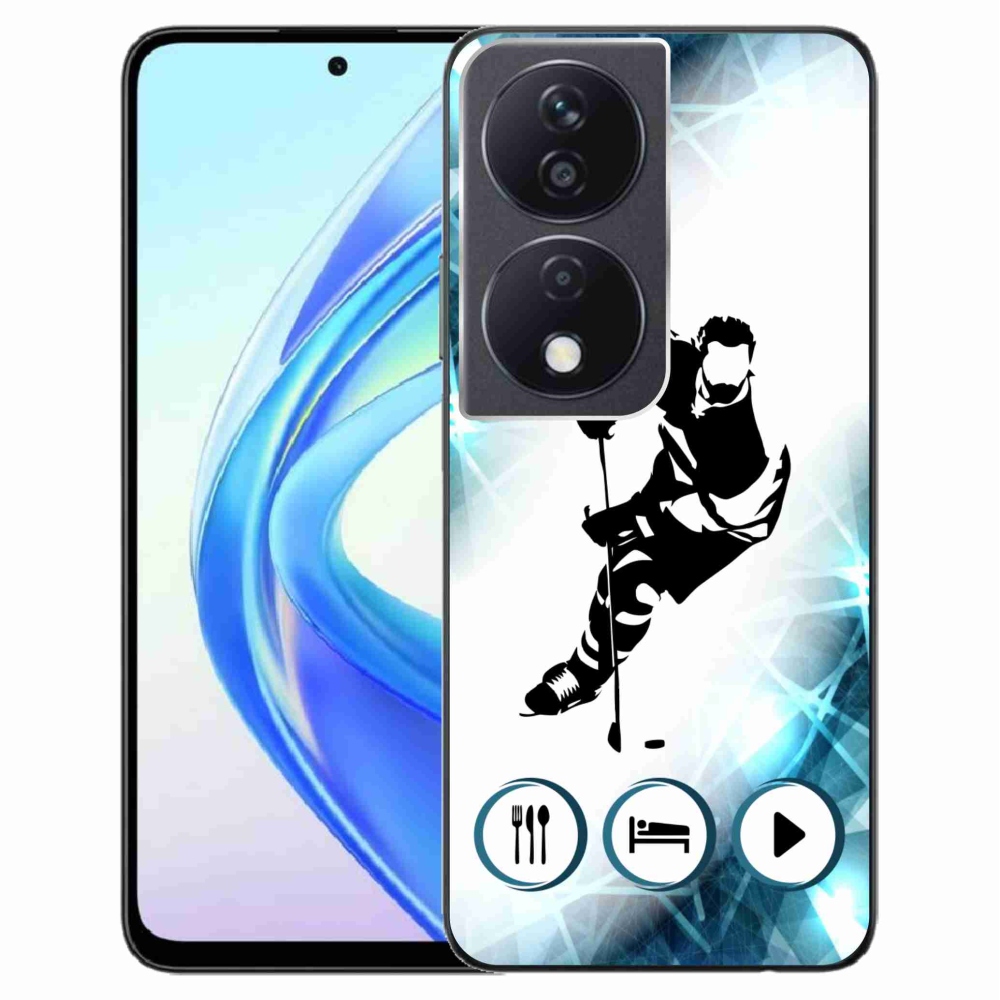 Gél borítás mmCase a Honor X7b/Honor 90 Smart számára - Hoki 1