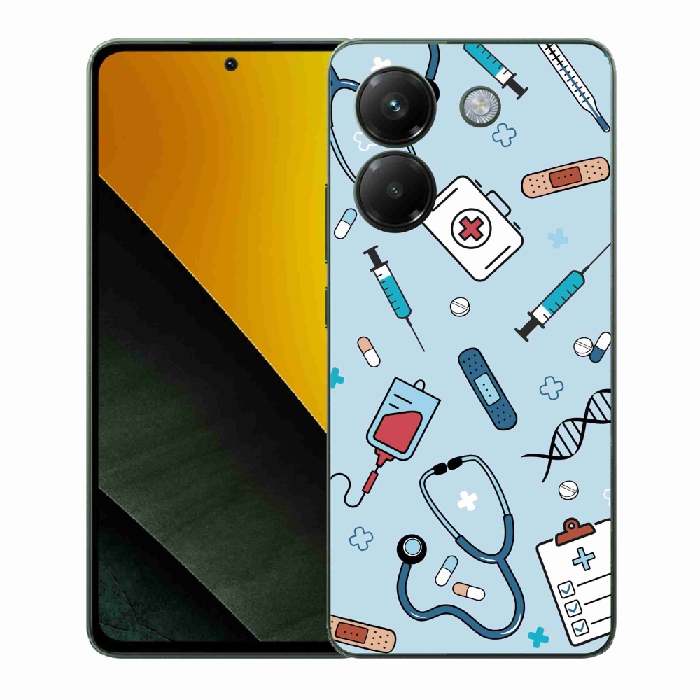 Gél borítás mmCase a Xiaomi Poco M7 Pro 5G számára - egészség 1