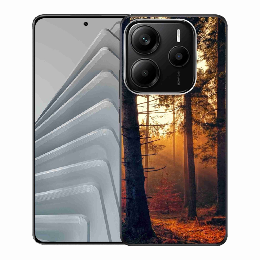 Gél borítás mmCase a Xiaomi Redmi Note 14 5G-hez - erdő