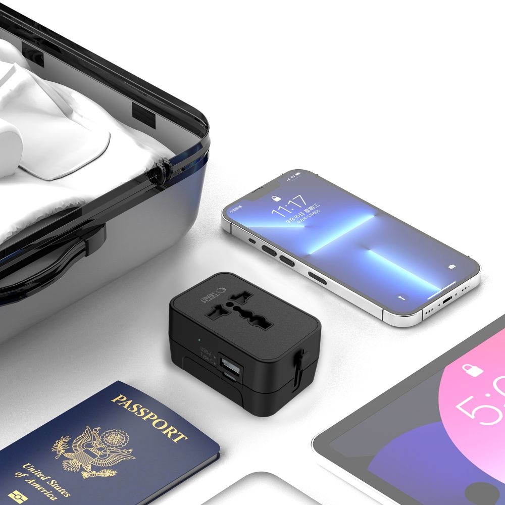 Tech-Protect TA300 univerzális utazóadapter EU / UK / US / AU