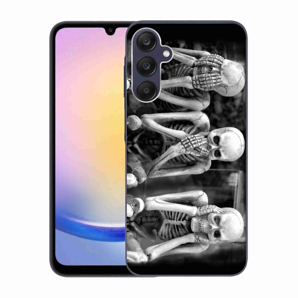 Gél védőhuzat mmCase Samsung Galaxy A25 5G - csontvázakhoz