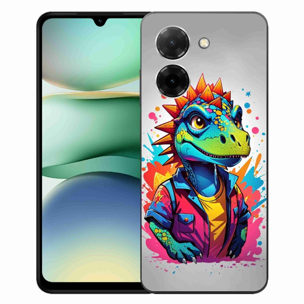 Gél borítás mmCase a Xiaomi Redmi A5 (171.7x77.8x8.3mm) - színes dinoszauruszhoz