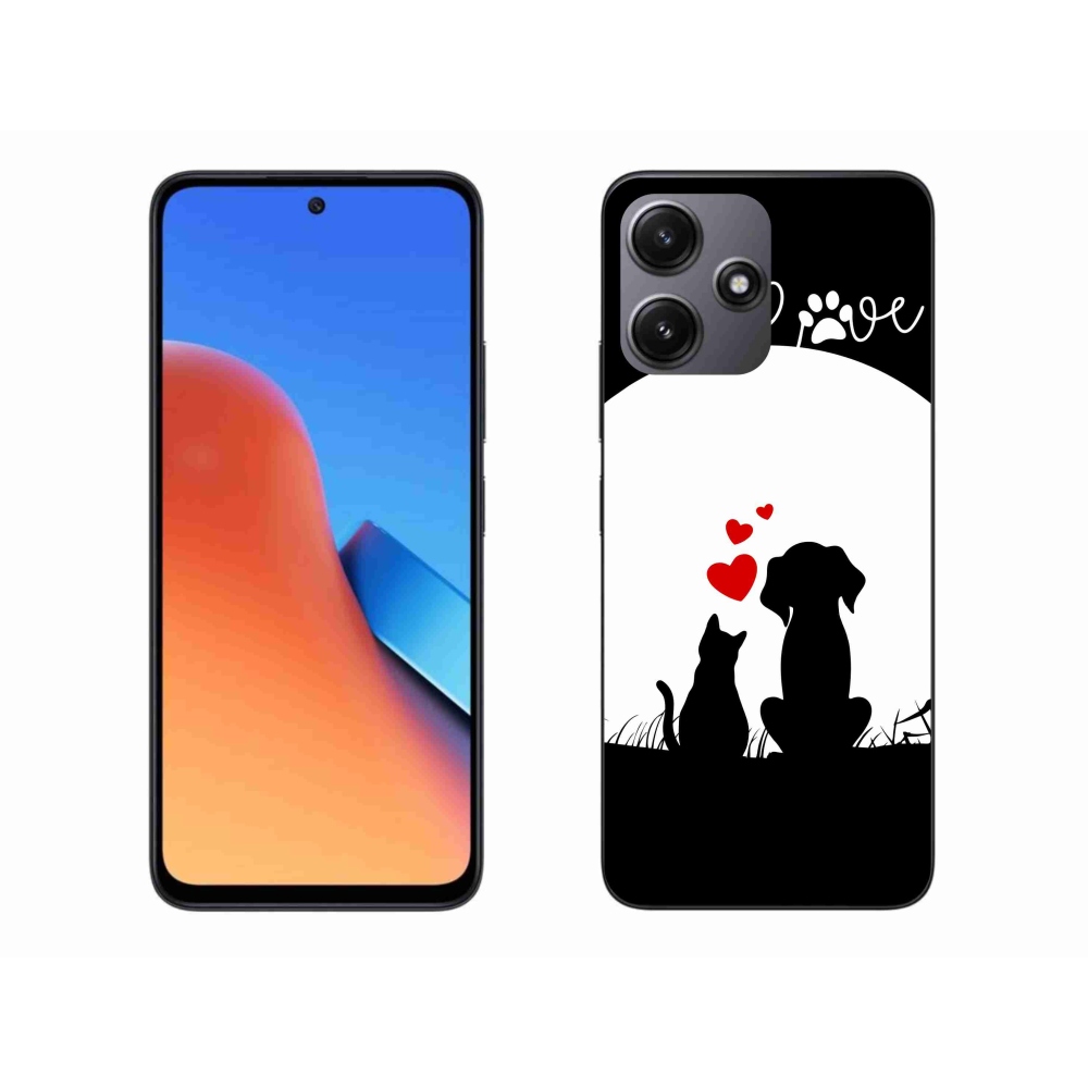Gél tok mmCase a Xiaomi Redmi 12 5G számára - állatszerelem