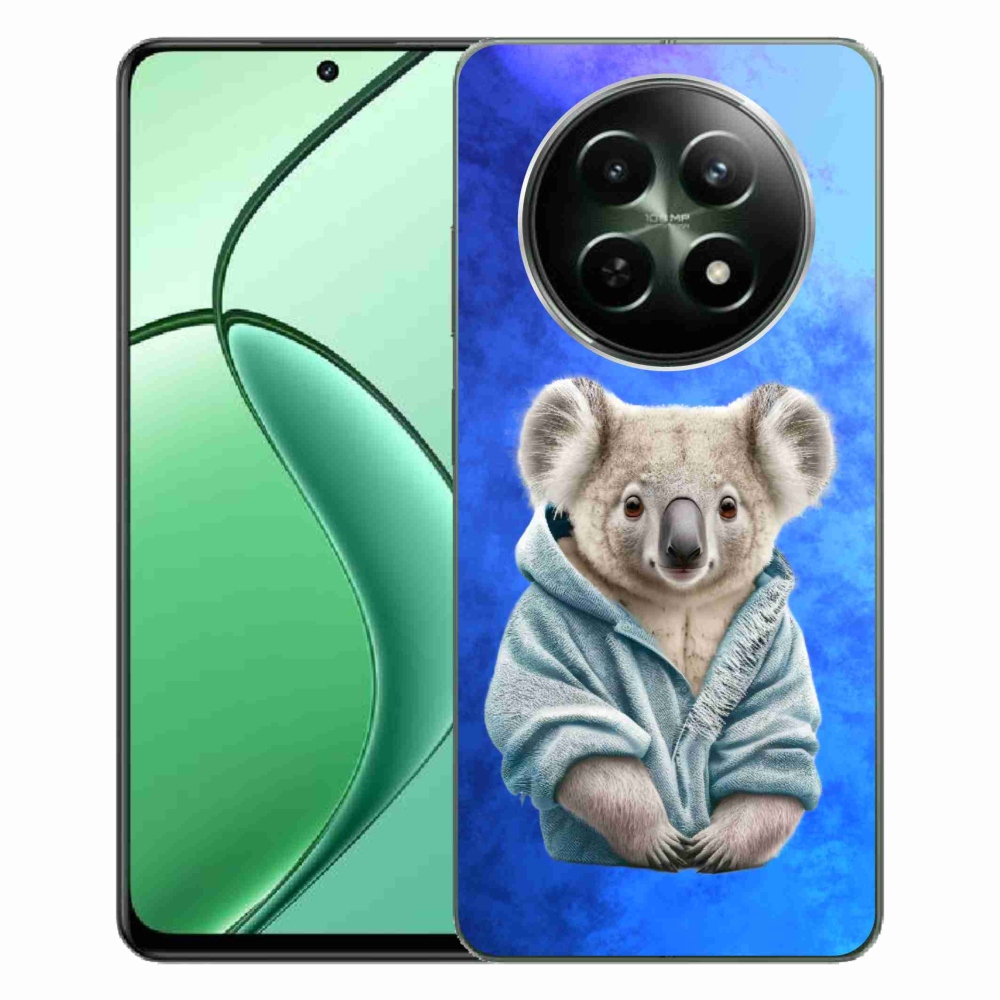 Gél borítás mmCase a Realme 12 5G/12x 5G készülékhez - koala pulóverben