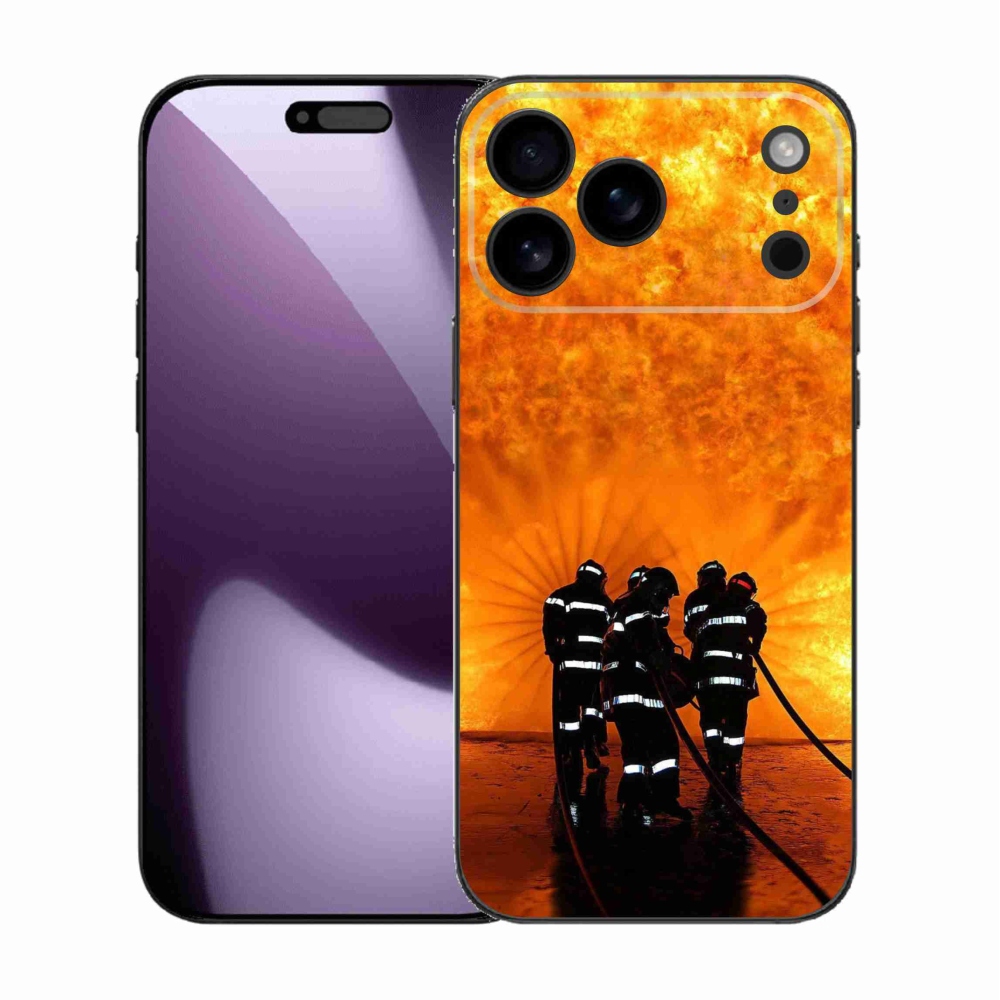 Gél védőburkolat mmCase iPhone 17 Pro Max készülékhez - Tűz