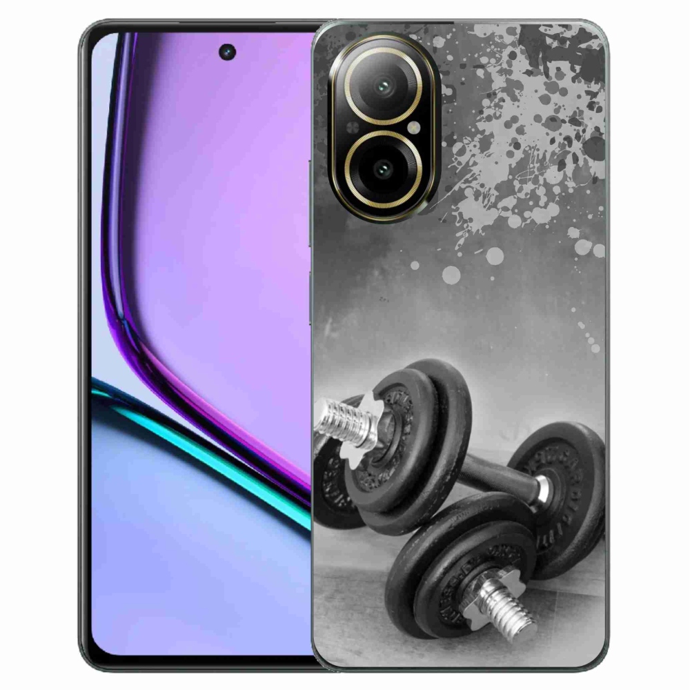 Zselés borítás mmCase a Realme C67 készülékhez - súlyzók 1