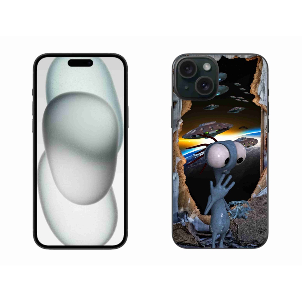 Zselés borítás mmCase iPhone 15 Plus készülékhez - idegen színű