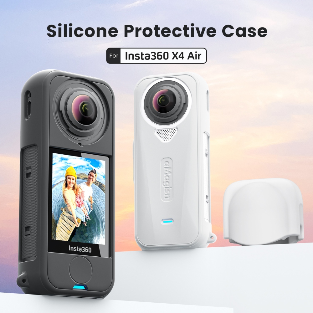 AMAGISN szilikon védőtok lencsevédővel Insta360 X4 Air készülékhez