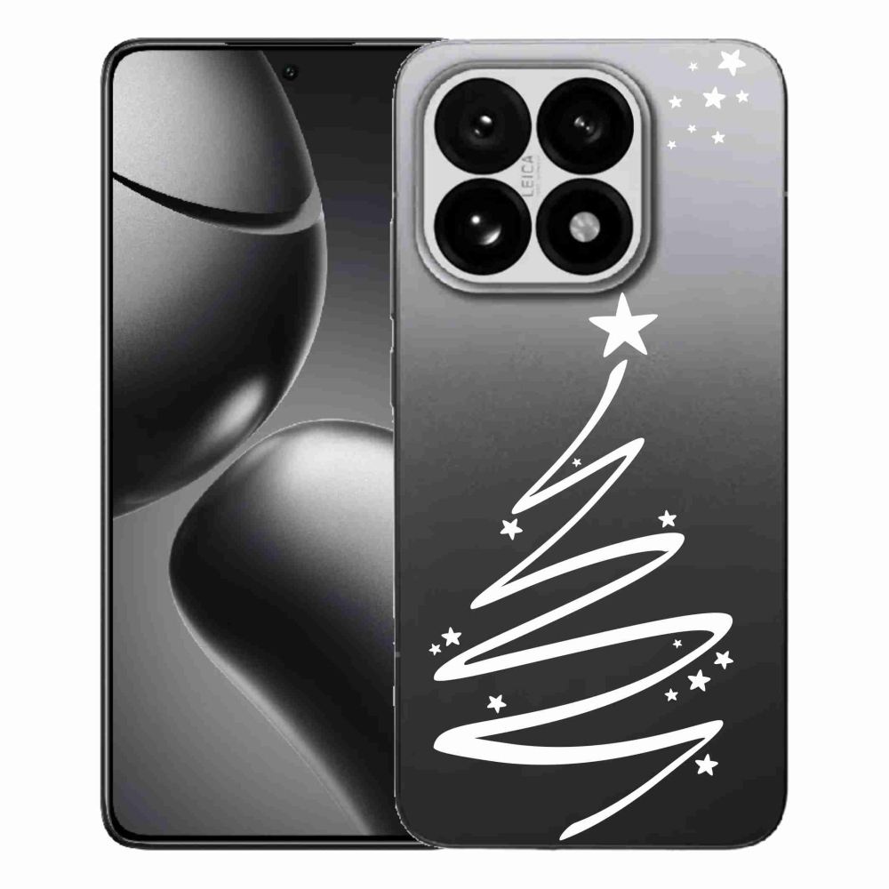 Gél borító mmCase a Xiaomi 15T-hez - fehér fa átlátszó háttéren