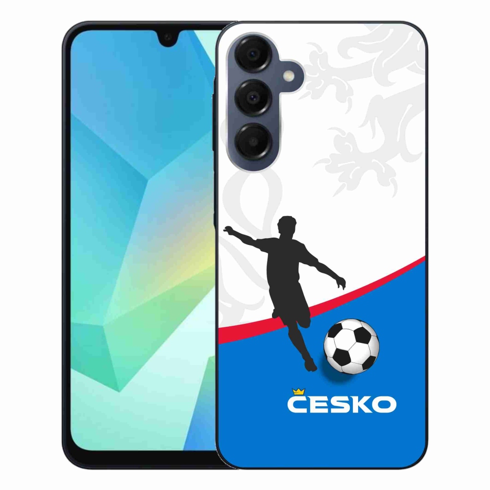Gél borítás mmCase Samsung Galaxy A16 4G/5G - futball Csehország 1