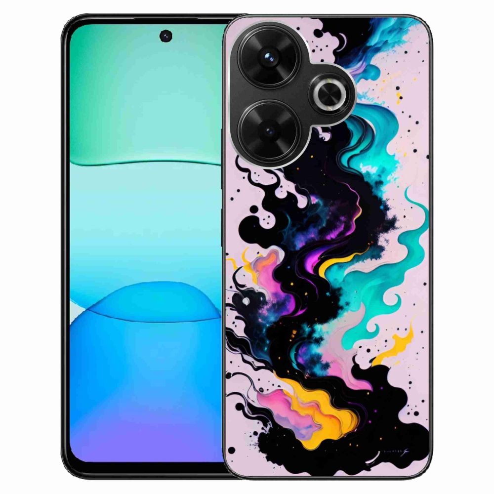 Gél borítás mmCase a Xiaomi Redmi 13 4G/Poco M6 4G számára - absztrakt motívum 4