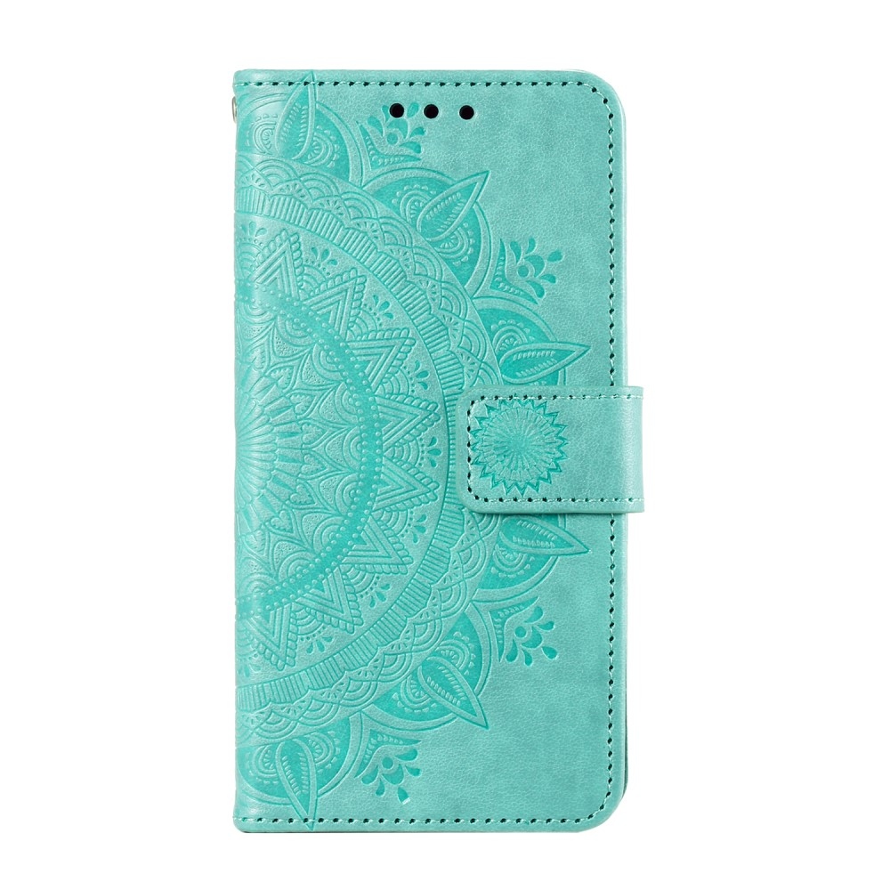 Mandala könyv tok a Xiaomi 15 Pro-hoz - teal színű