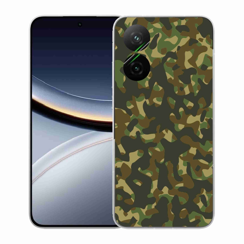 Gél borítás mmCase a Xiaomi Poco F7 5G-hez - álcázó minta 1