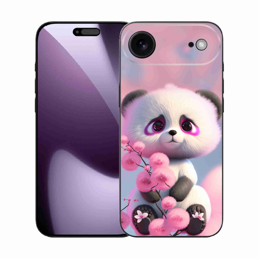 Gél borítás mmCase iPhone 17 Air készülékhez - aranyos panda 1