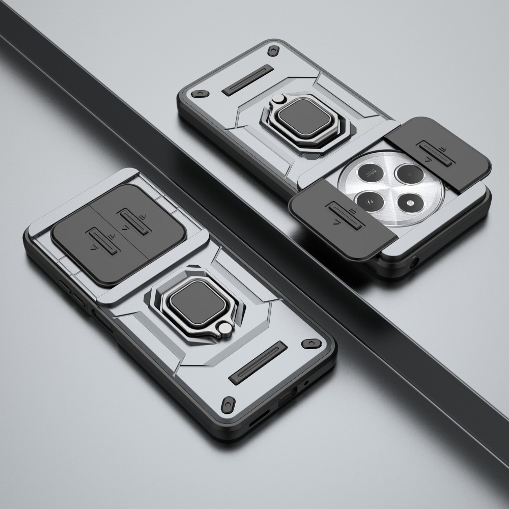 Lencseálló borítás Xiaomi Redmi 14C/Poco C75-hez - szürke