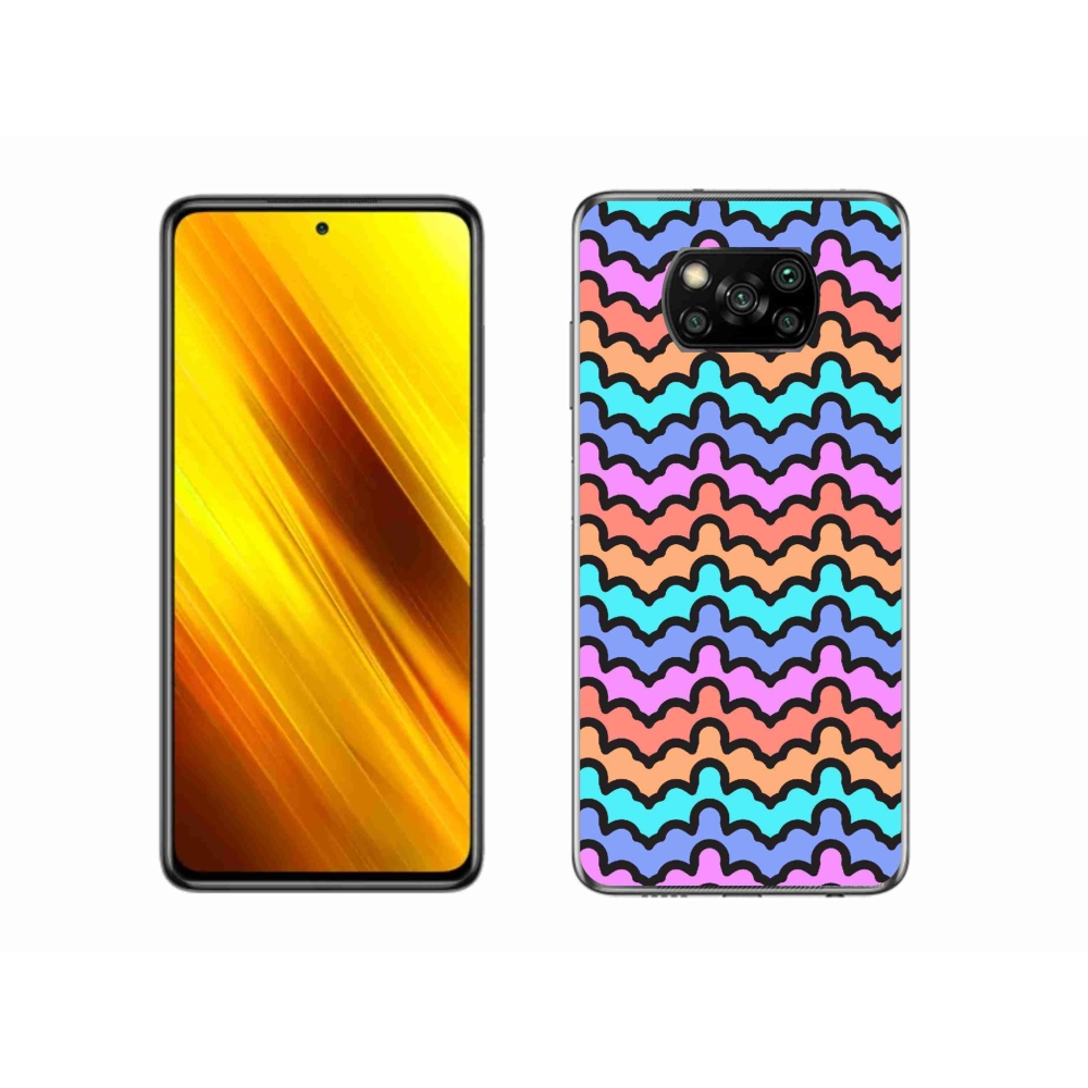 Gél borítás mmCase a Xiaomi Poco X3-hoz - absztrakt motívum 30