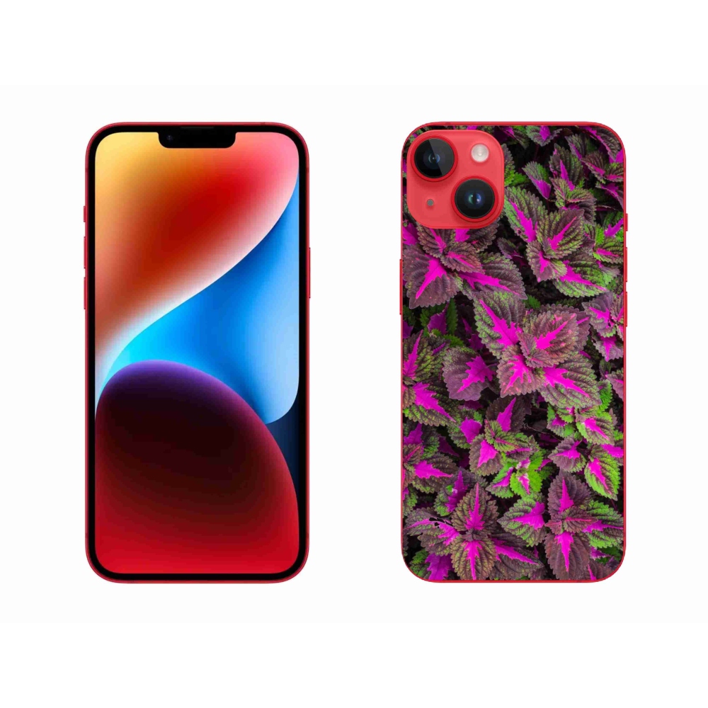 Zselés borítás mmCase iPhone 14 Plus készülékhez - virág 10