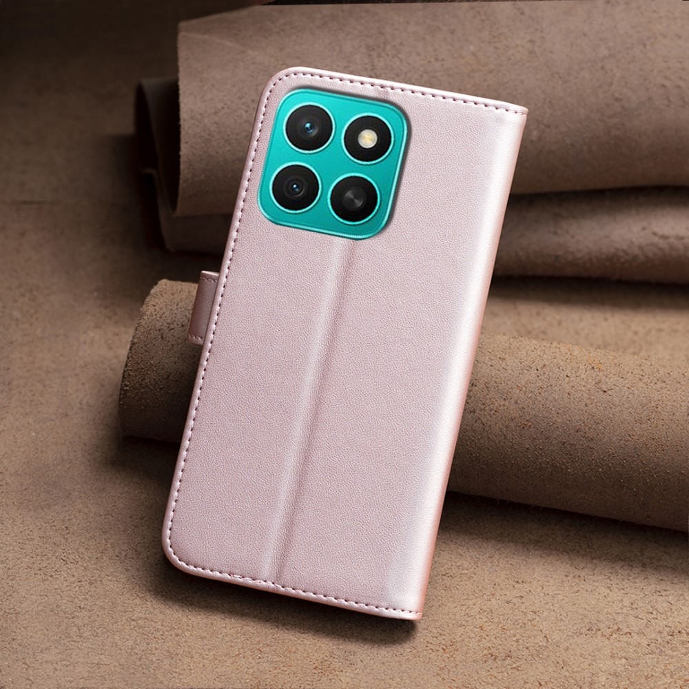 BNF könyvtáska Honor X8c-hez - rózsaarany