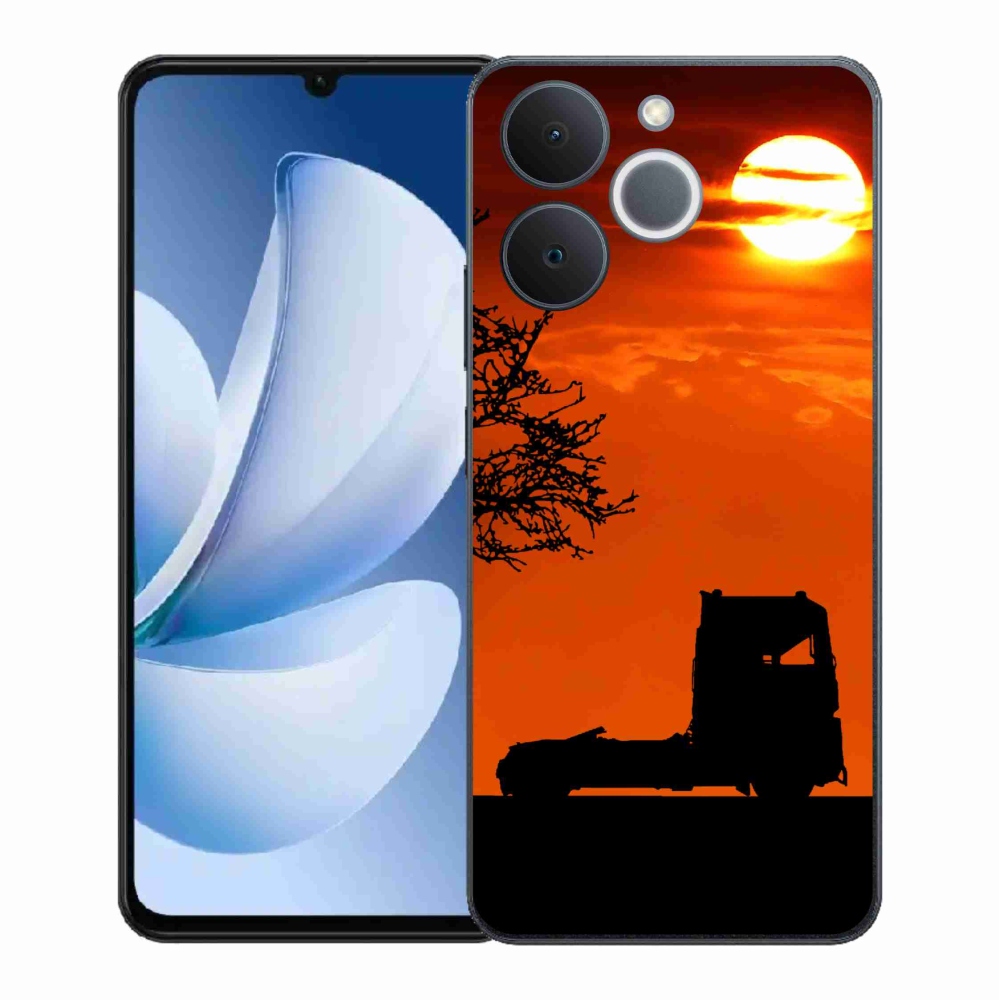 Gél borítás mmCase a Realme Note 70T-hez - teherautó 3