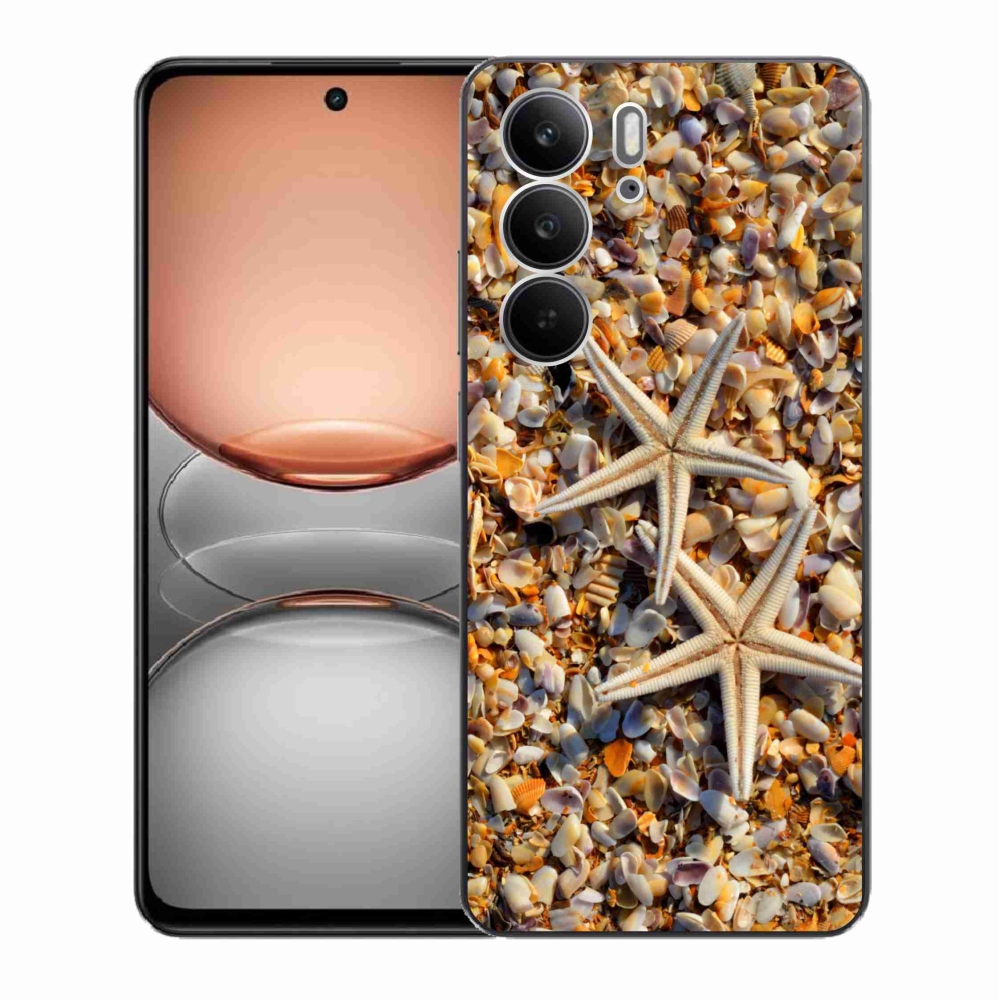 Zselés borítás mmCase a Realme C75 készülékhez - tengeri csillag