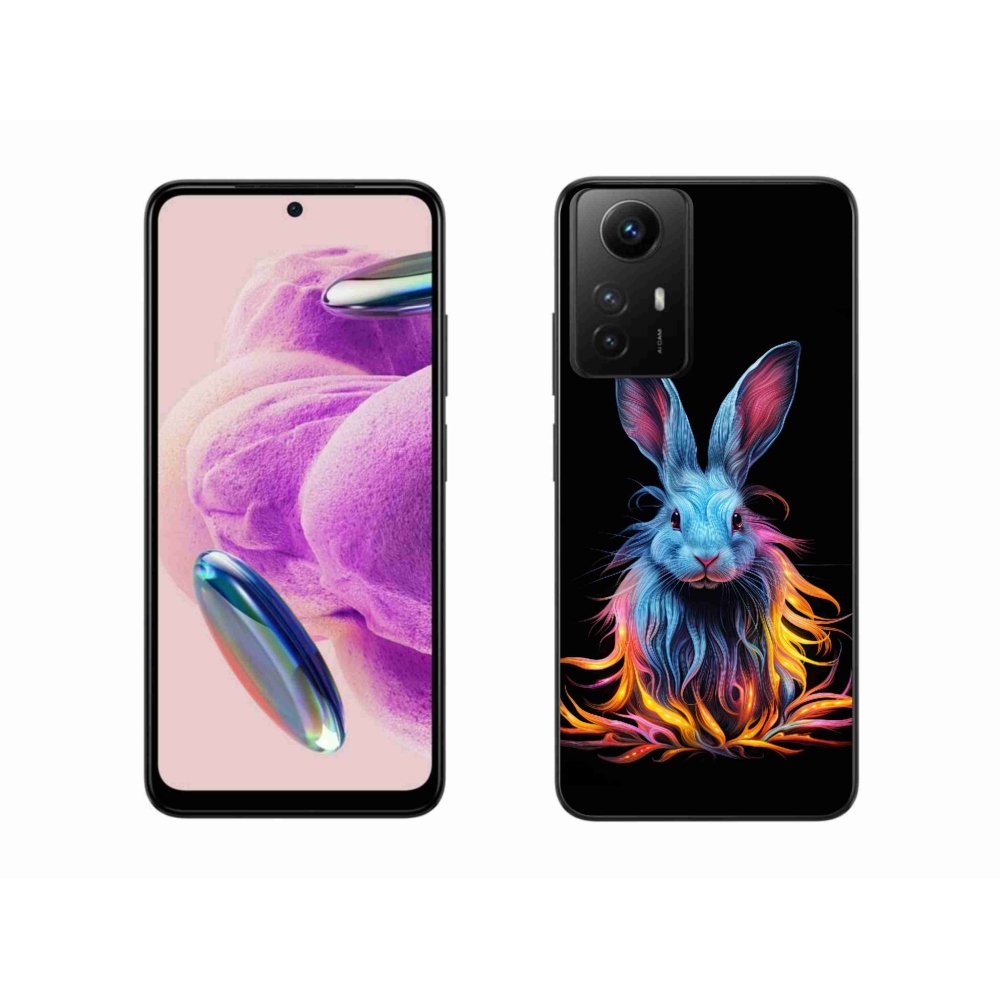 Gél borítás mmCase a Xiaomi Redmi Note 12S számára - absztrakt nyúl