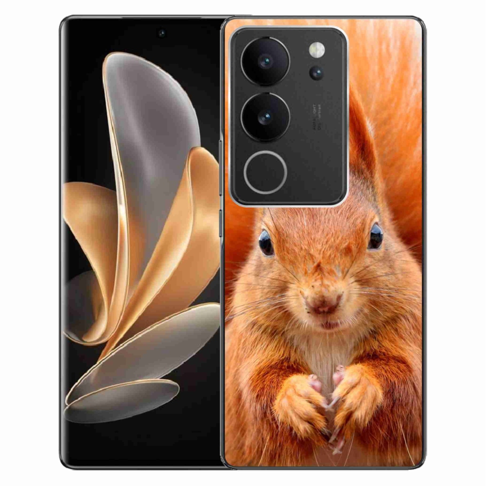 Zselés borítás mmCase a Vivo V29 5G készülékhez - mókus