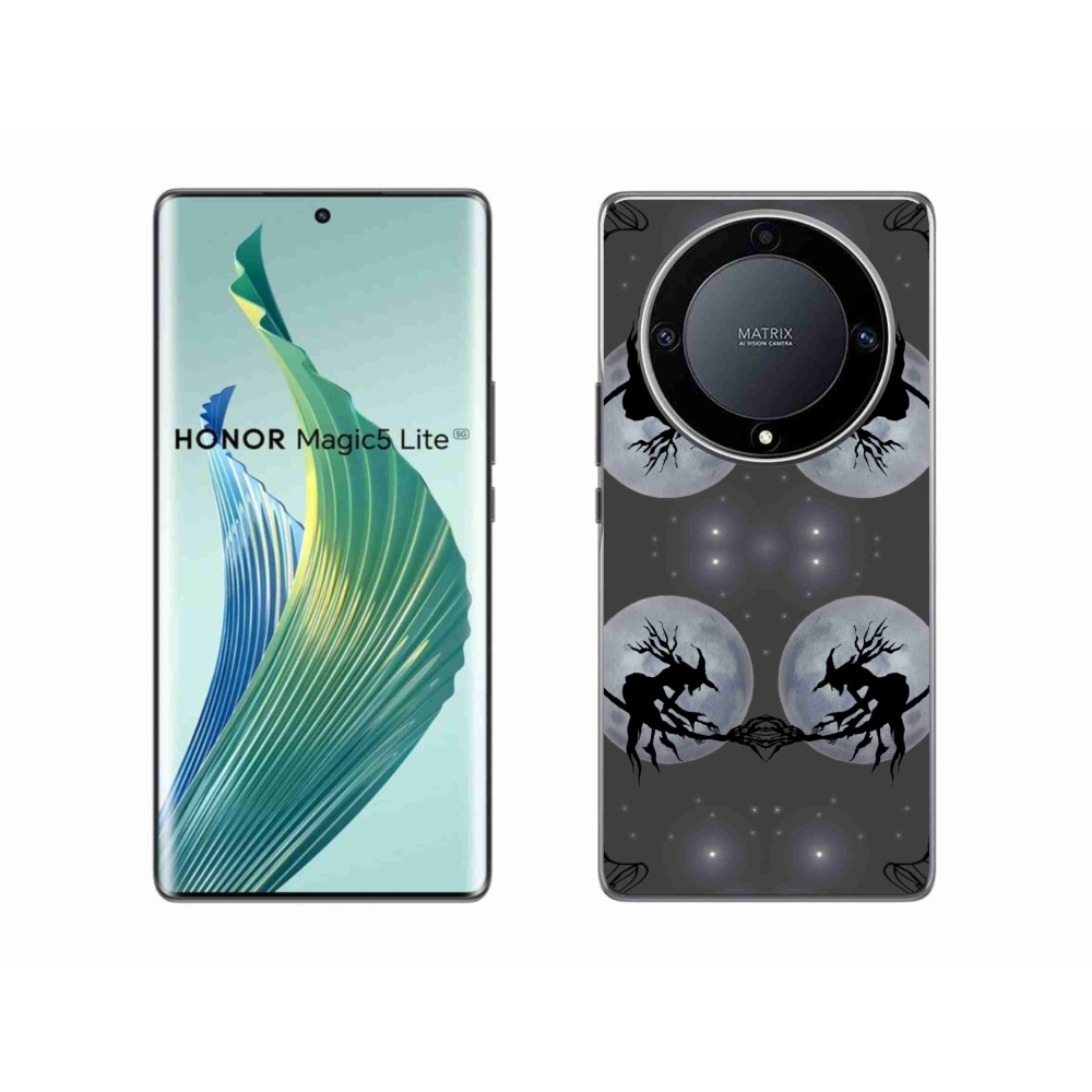 Gél borítás mmCase a Honor Magic 5 Lite 5G számára - absztrakt motívum 3