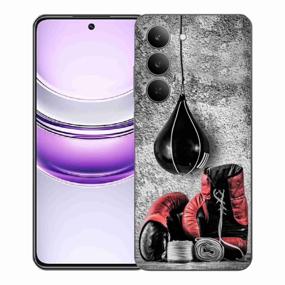 Gél borítás mmCase a Realme 14x 5G számára - bokszzsák és kesztyűk