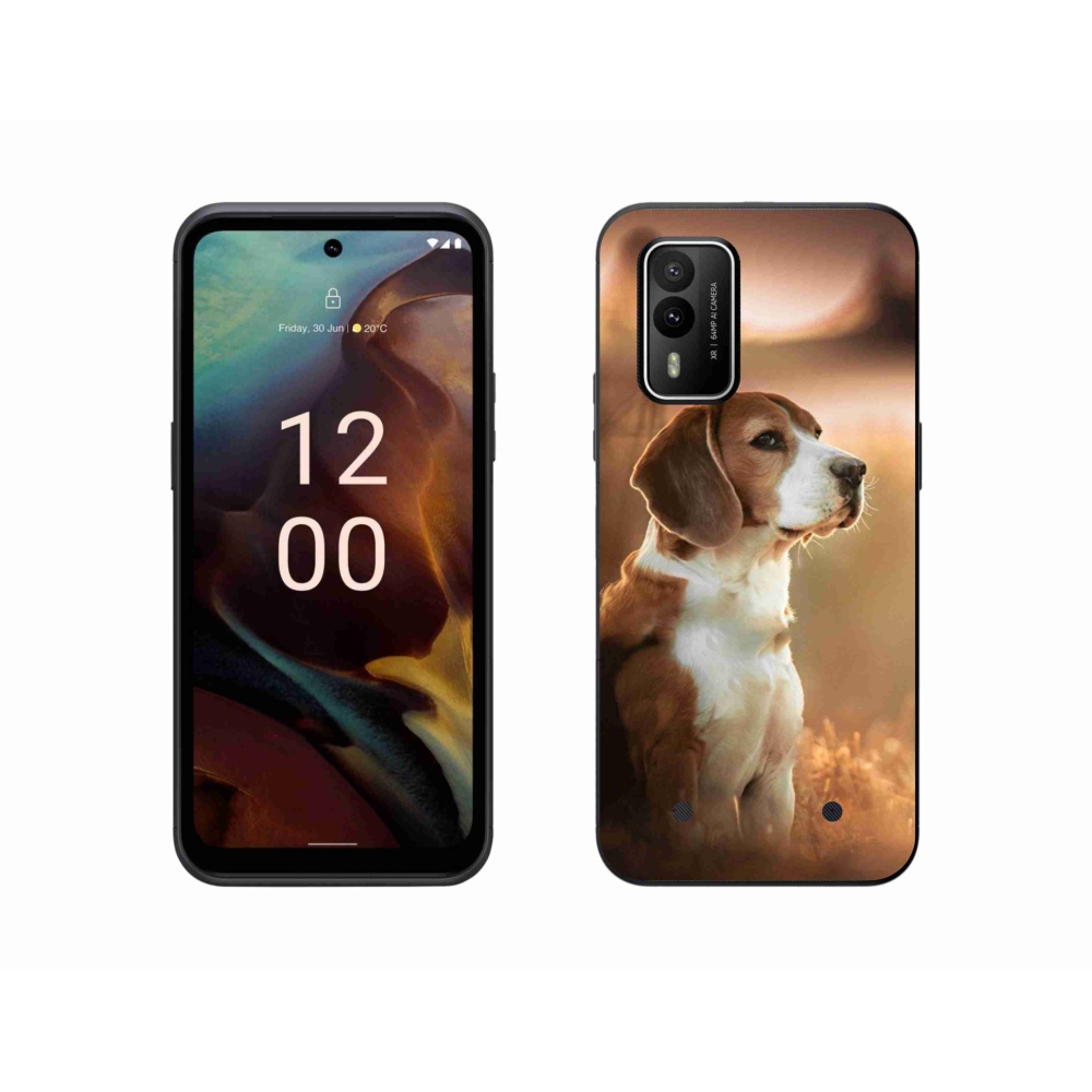 Zselés borítás mmCase a Nokia XR21 készülékhez - bézs színű