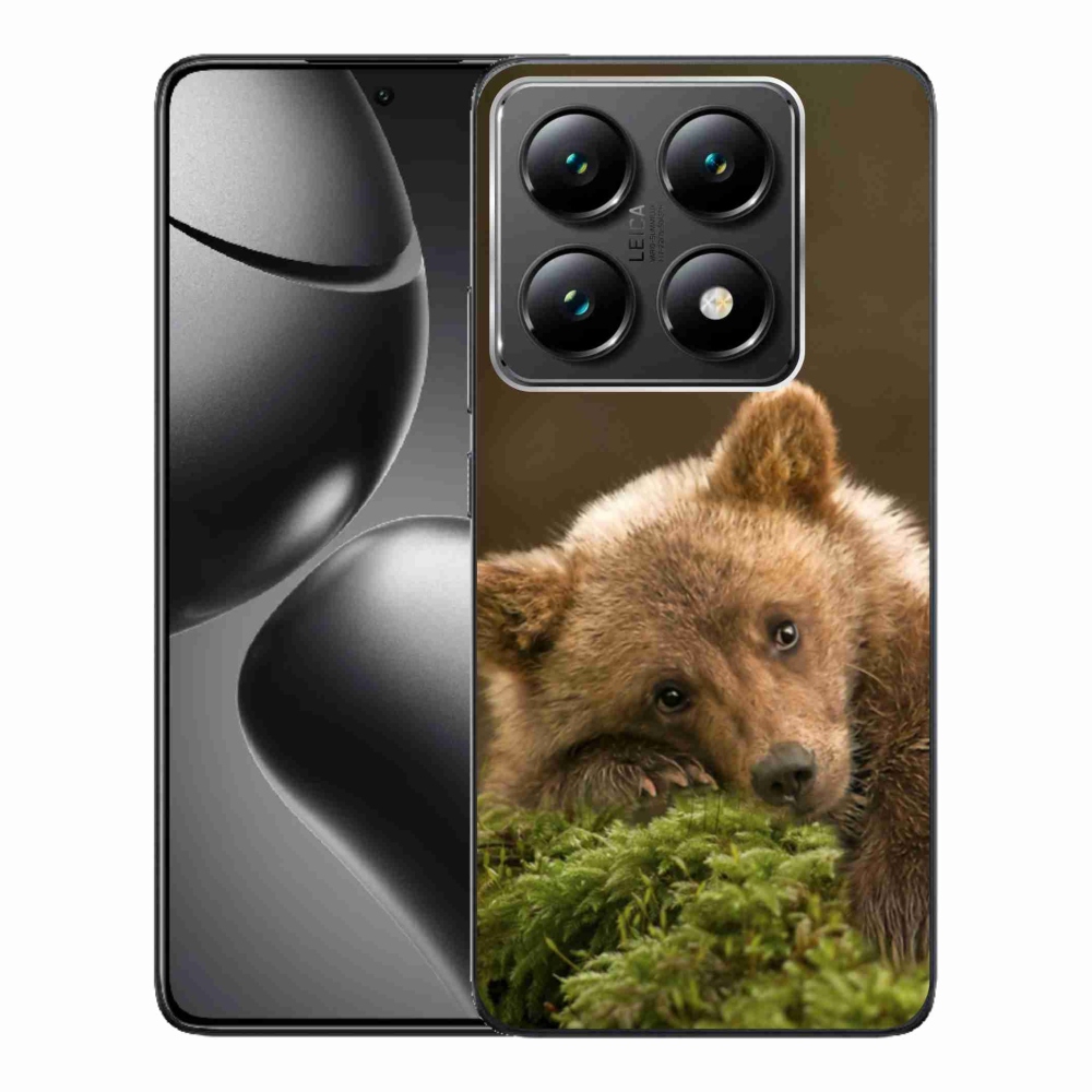 Gél borítás mmCase a Xiaomi 14T Pro számára - medve