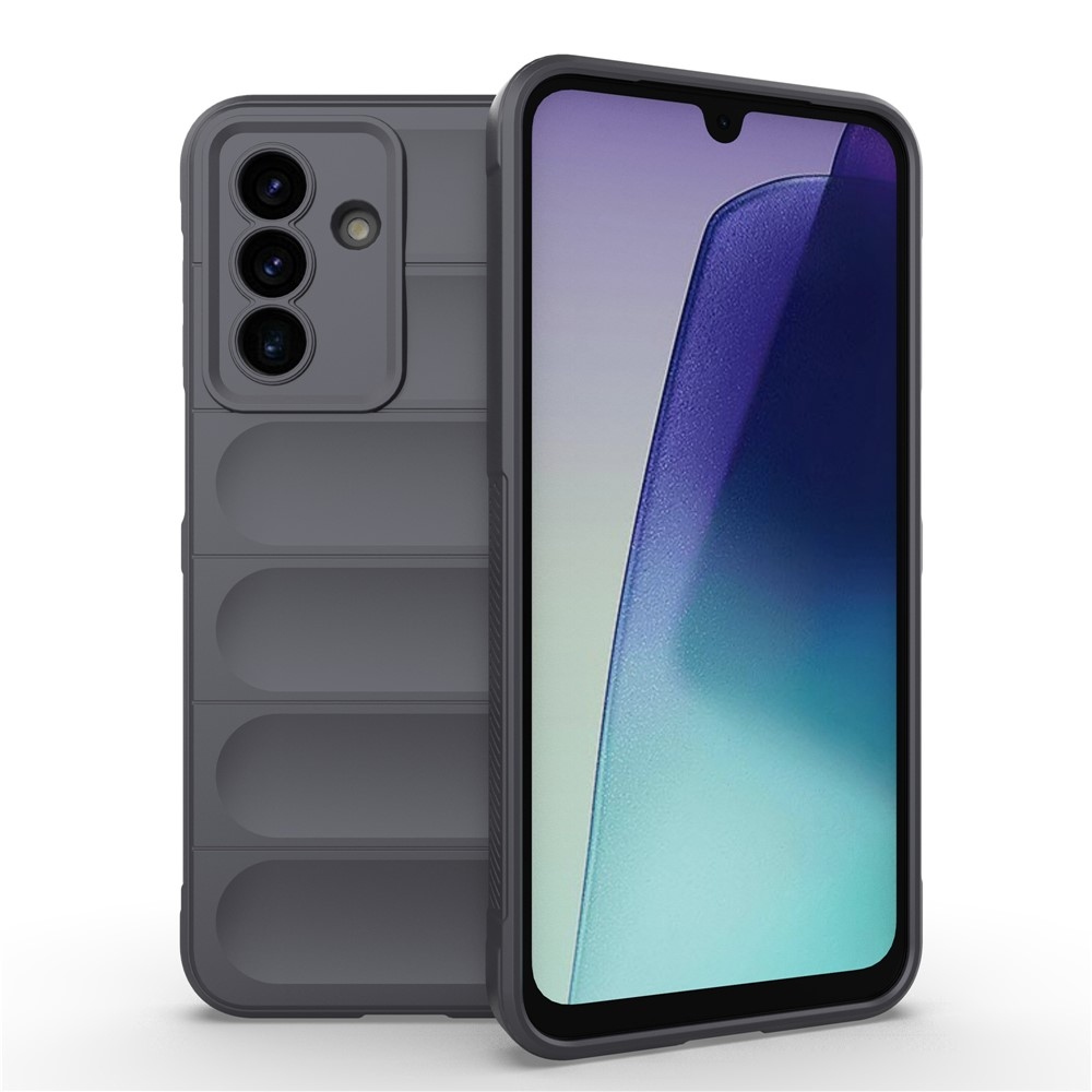 Rugg tartós zselés tok Samsung Galaxy A17 4G/5G - sötétszürke