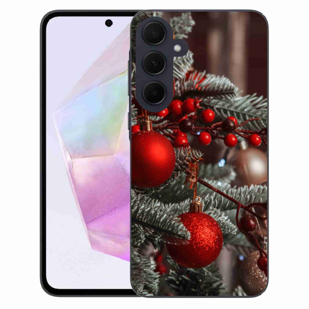 Gél borítás mmCase Samsung Galaxy A35 5G - karácsonyi dekoráció 2