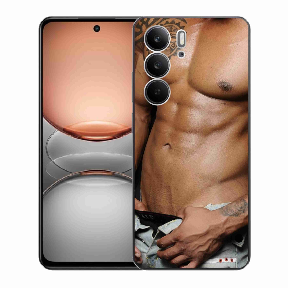 Gél borítás mmCase a Realme C75 készülékhez - szexi férfi