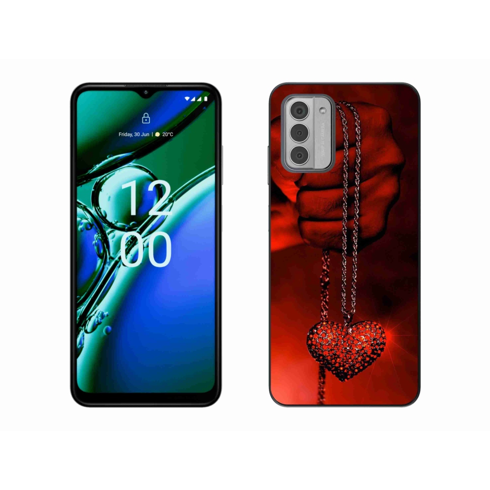 Zselés borítás mmCase a Nokia G42 készülékhez - nyaklánc