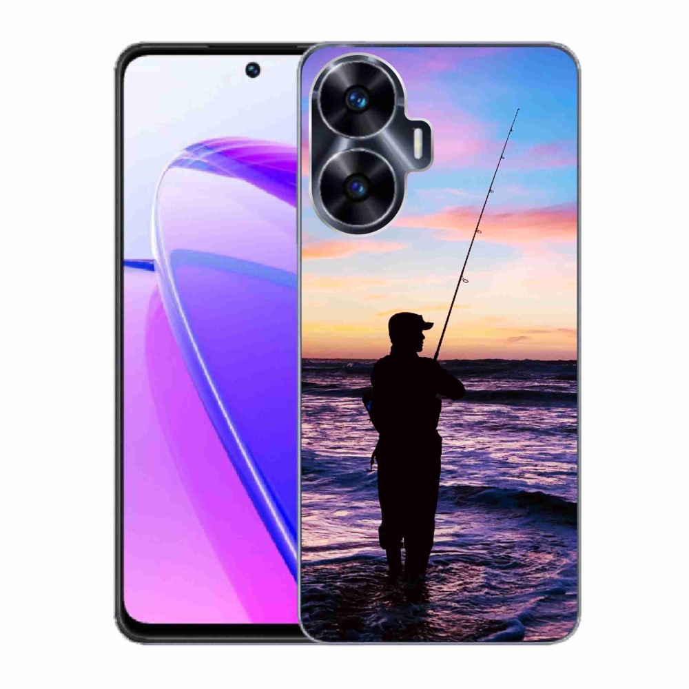 Zselés borítás mmCase a Realme C55-hez - halászat 1