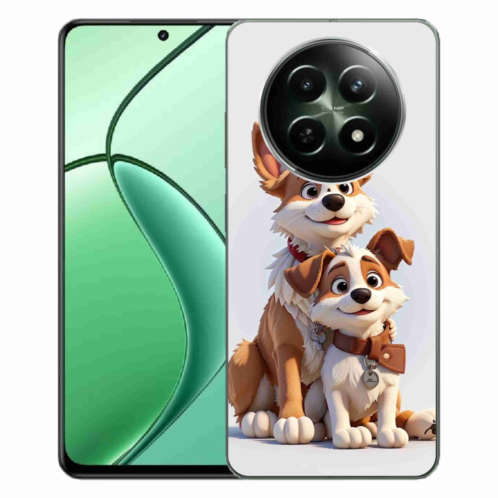 Zselés borítás mmCase a Realme 12 5G/12x 5G számára - rajz psi