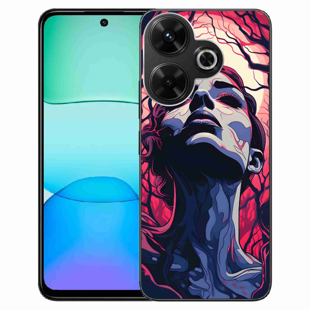 Gél borítás mmCase a Xiaomi Redmi 13 4G/Poco M6 4G - absztrakt archoz