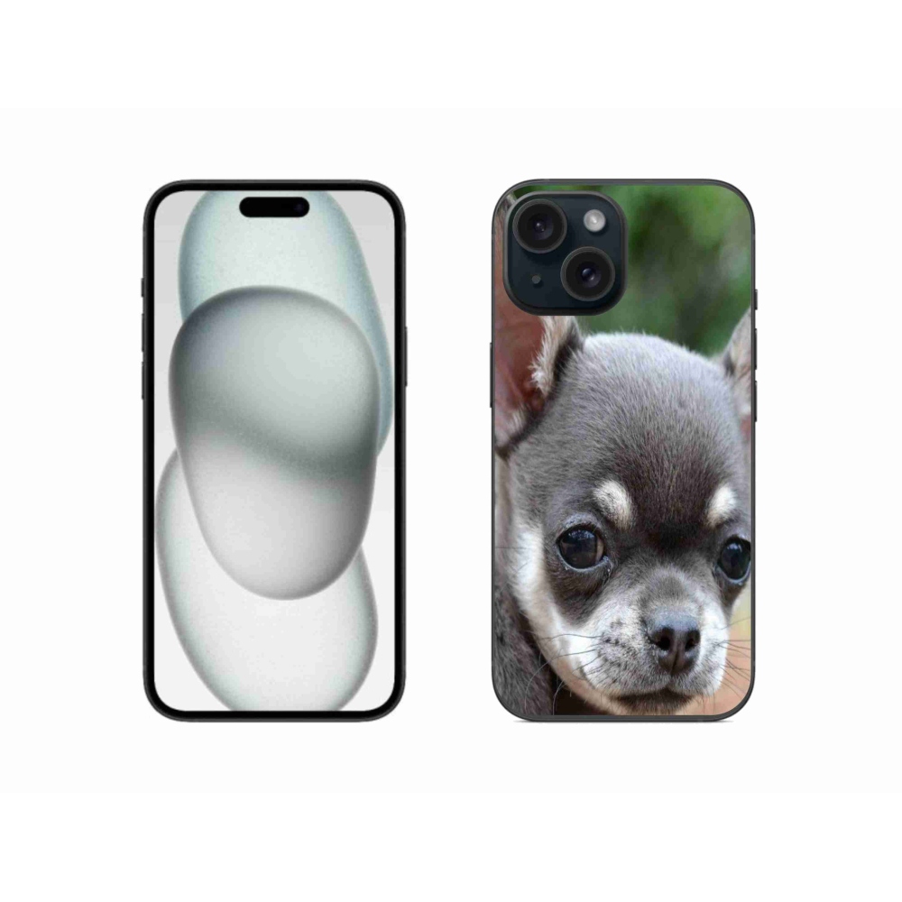 Gél tok mmCase iPhone 15 készülékhez - chihuahua