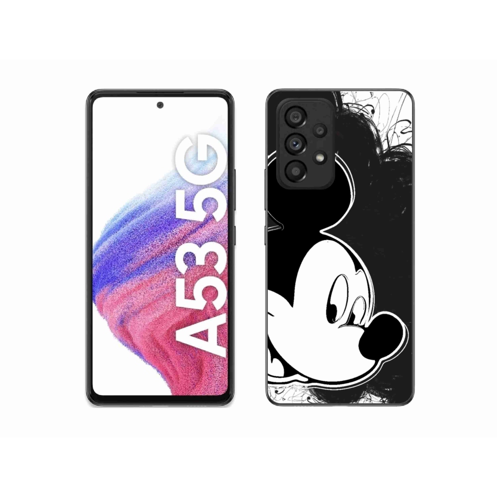 Zselés borítás mmCase Samsung Galaxy A53 5G - mickey egér 1