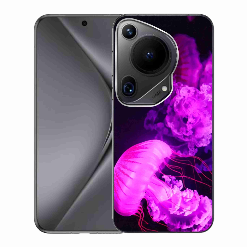 Zselés borítás mmCase a Huawei Pura 70 Ultra - medúza 1