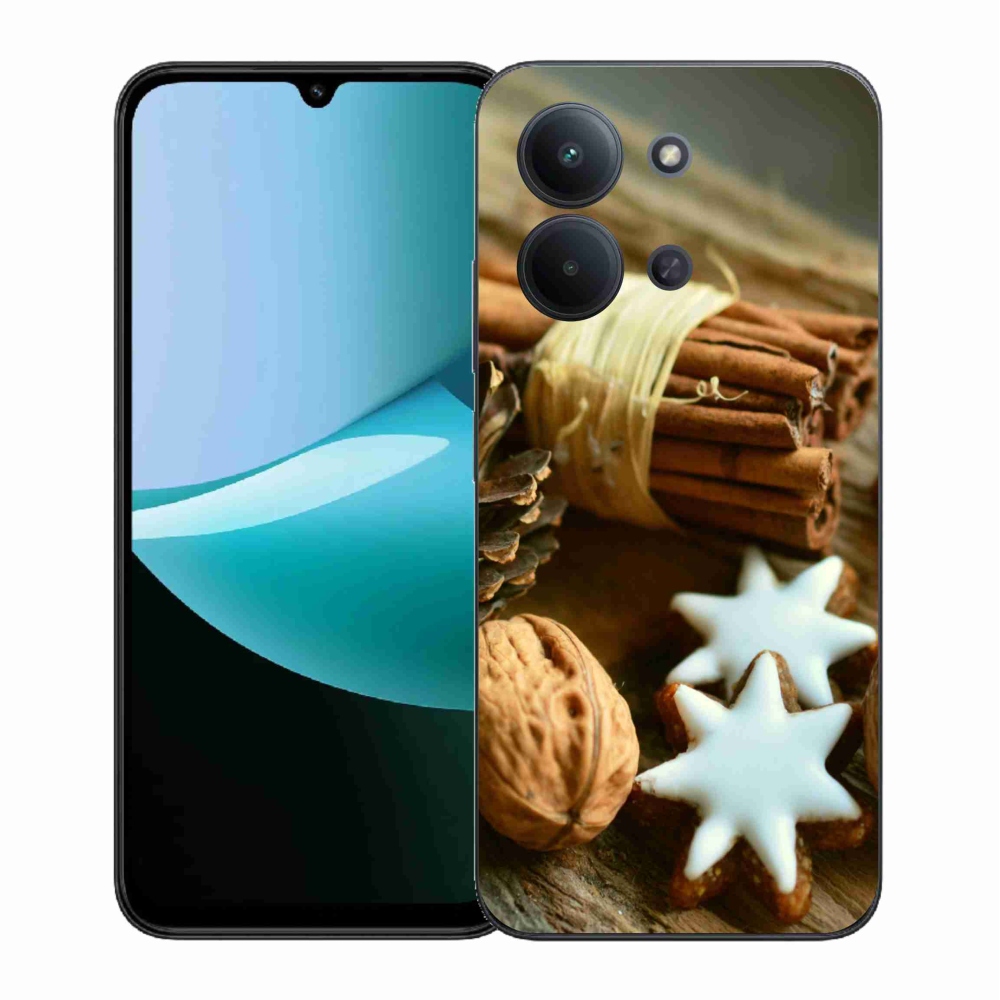 Gél borítás mmCase a Xiaomi Redmi 15C 4G (171mm)/Poco C85 4G (171mm) - fahéj és mézeskalácshoz