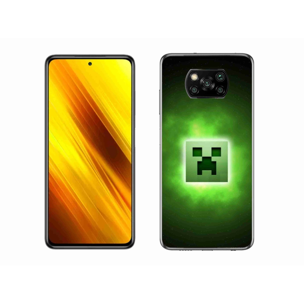 Gél borítás mmCase a Xiaomi Poco X3 Pro számára - minecraft