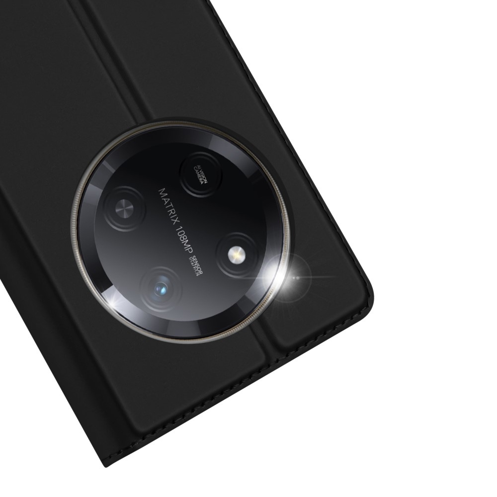 DUX könyvtáska Honor Magic 7 Lite 5G készülékhez - fekete