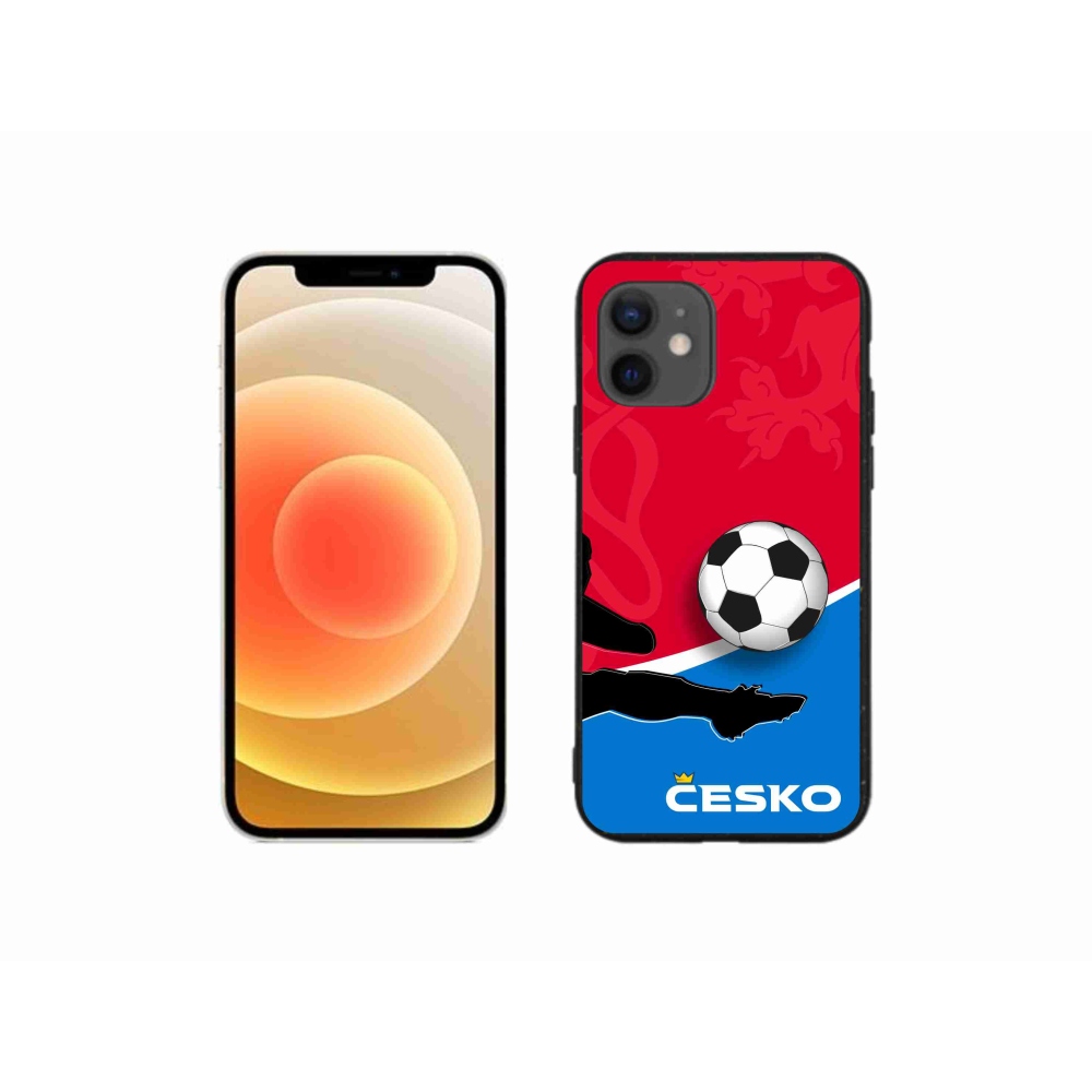 Gél borítás mmCase iPhone 12 mini készülékhez - futball Csehország 2