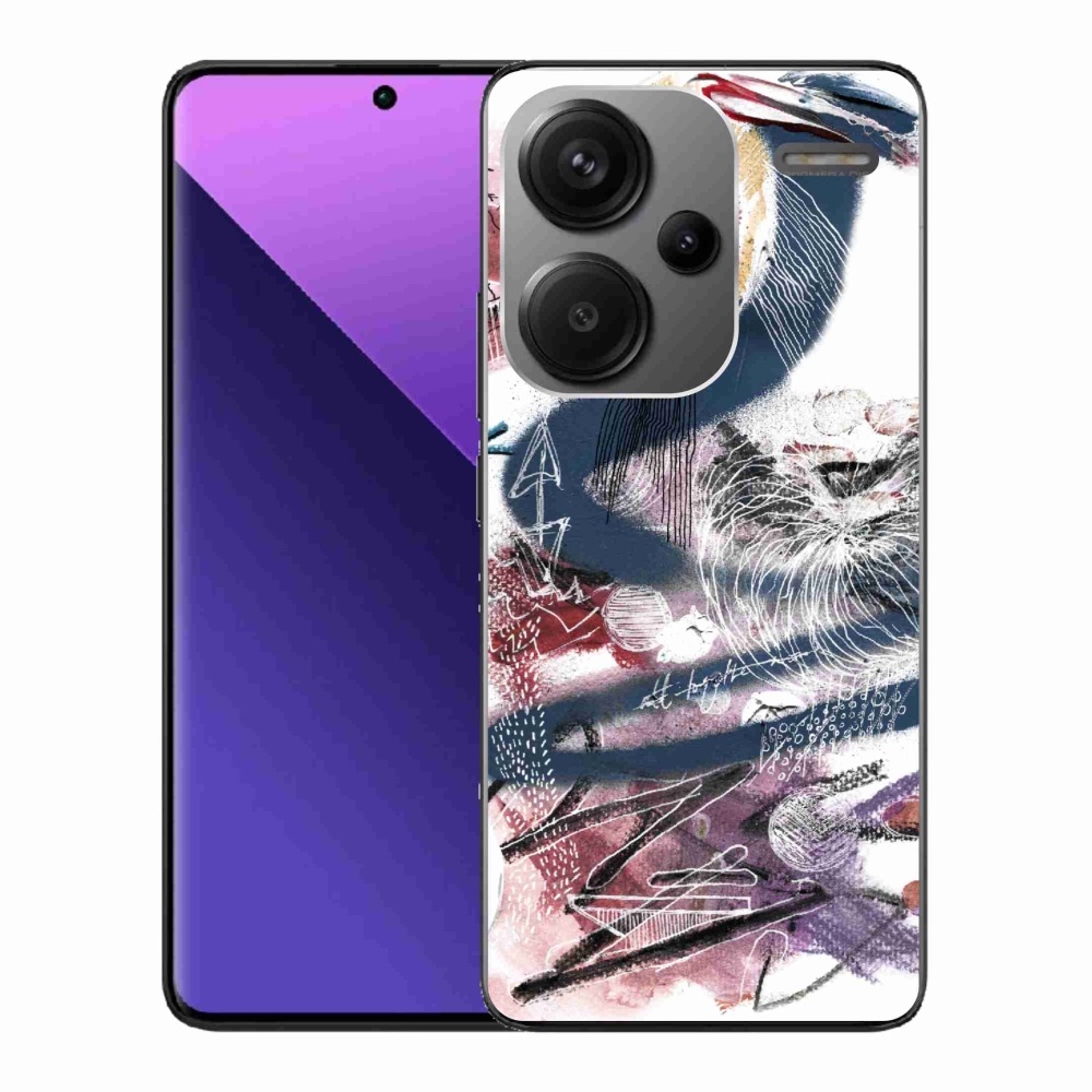 Gél borítás mmCase a Xiaomi Redmi Note 13 Pro+ 5G számára - absztrakt motívum 28