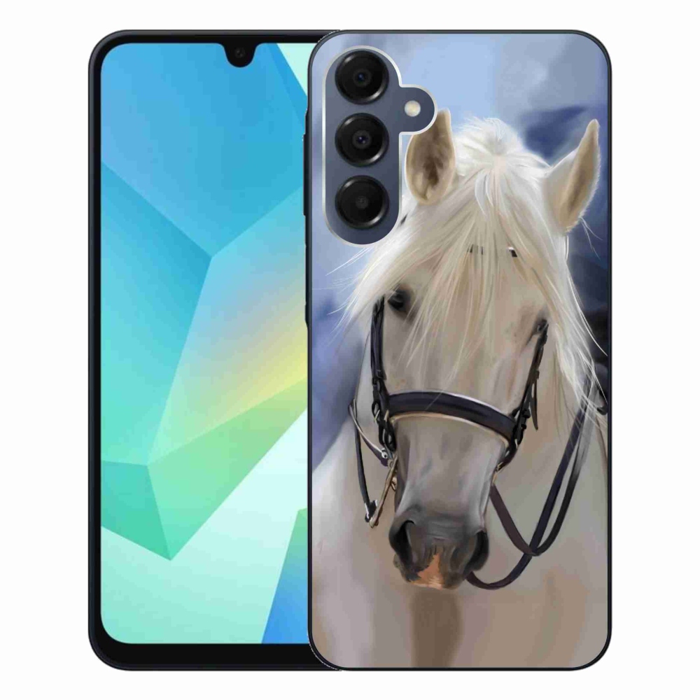 Zselés borítás mmCase Samsung Galaxy A16 4G/5G - fehér ló