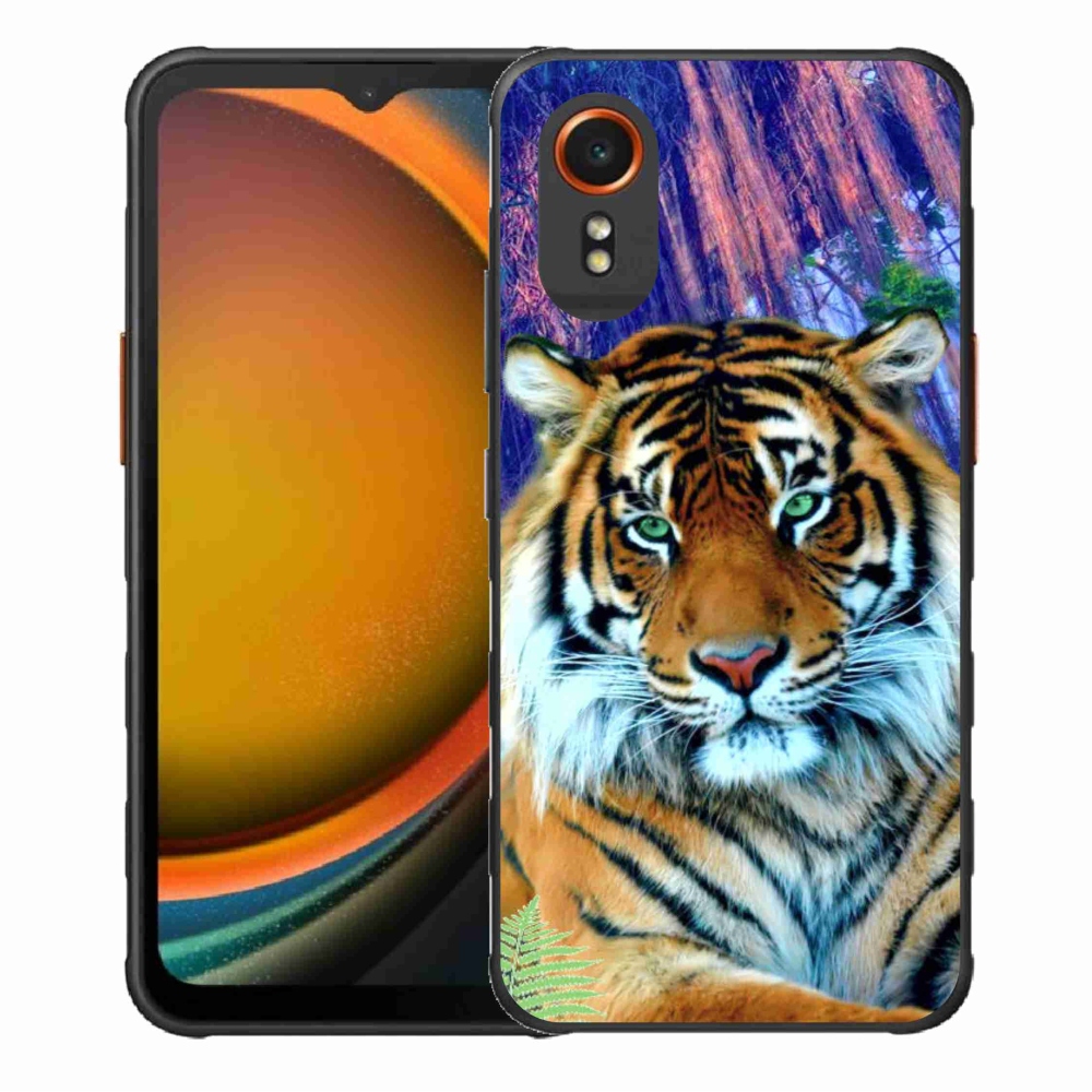 Gél tok mmCase a Samsung Galaxy Xcover 7 készülékhez - tigris